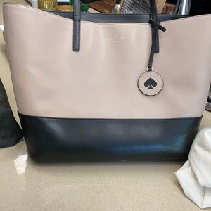 Kate Spade Black and Taupe Tote